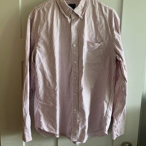 JCrew Striped Oxford Shirt